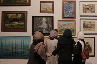 افتتاح نمایشگاه 76 هنرمند در 70 سال اخیر در فرهنگسرای نیاوران
