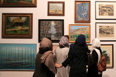 افتتاح نمایشگاه 76 هنرمند در 70 سال اخیر در فرهنگسرای نیاوران