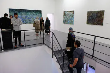 نمایشگاه آثار پریناز علیش در گالری اعتماد باغ نگارستان