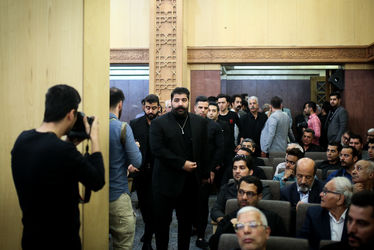 مراسم ختم زنده‌یاد بهنام صفوی در مسجد جامع شهرک غرب