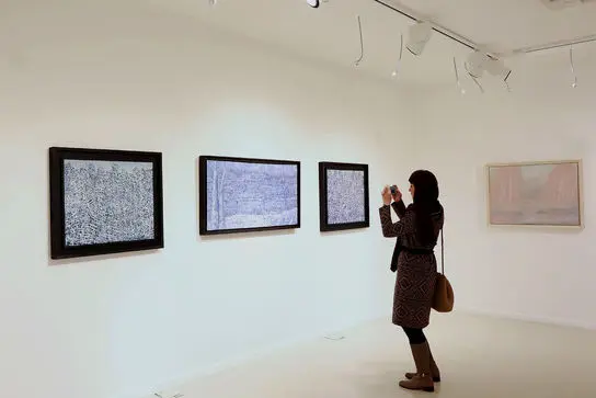 نمایشگاه آثار منوچهر نیازی در گالری بوم 