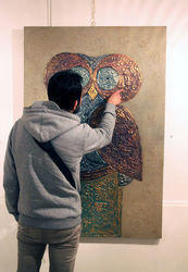 نمایشگاه نقاشی محمدهادی فدوی در نگارخانه موسسه خیریه بهنام دهش‌پور