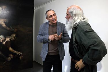 عظیم مرکباتچی با کانسپت کوراب در گالری مژده