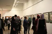 علی شیرازی با این کتیبه ها کانال تلگرامی هتاک را رسوا کرد/ گزارش تصویری