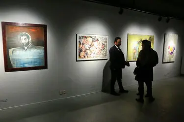 نمایشگاه گروهی در گالری آ‎