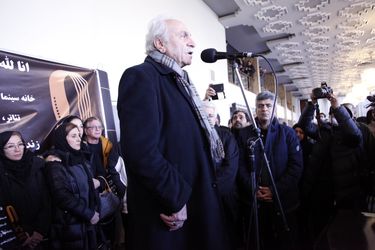 تشییع پیکر زنده‌یاد شهلا ریاحی از تالار وحدت