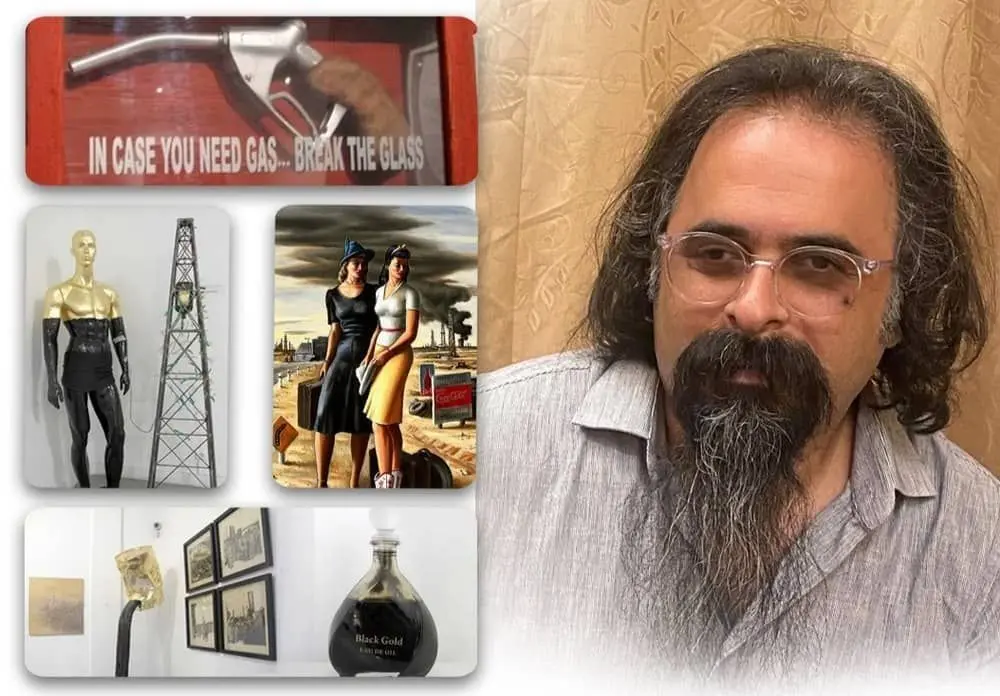 Hossein Hashempoor: Modern Middle Eastern Oil Well Art | Every Artist, an Oil Well