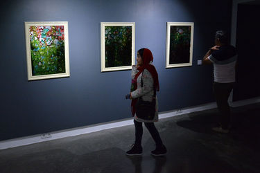 نمایشگاه نقاشی های کاوه آفاق در گالری ثالث