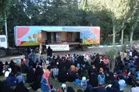 Mobile Theater Trailer Returns to Underprivileged Areas
