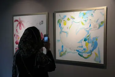 نمایشگاه نقاشی نگار کلانتری در گالری چهار