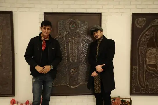 محمد محمدزاده در گالری ماهر