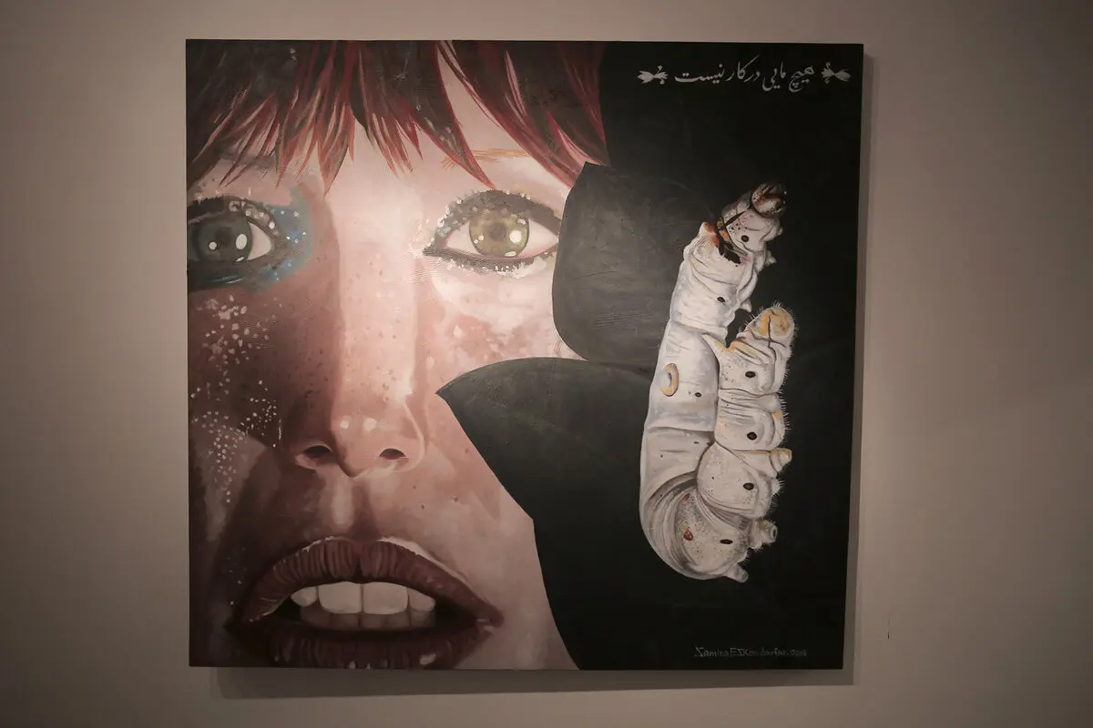 Azad Art Gallery Shows Samira Eskandarfar Paintings