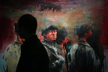 نمایشگاه نقاشی‌های امیرحسین زنجانی در گالری محسن