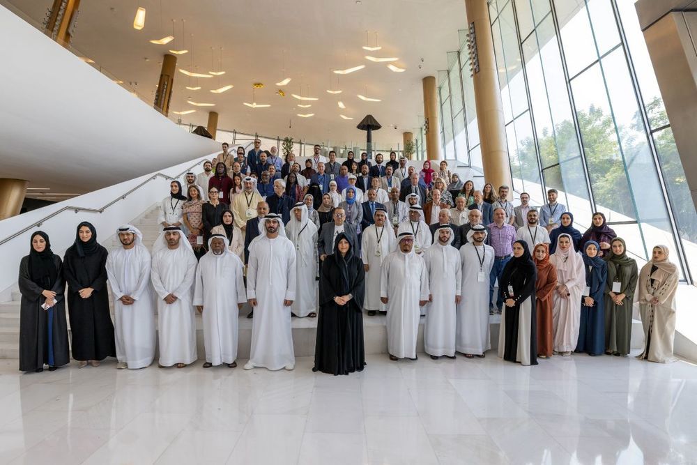 Dubai Calligraphy Biennale was opened with Sheikha Latifa and Sheikh Hamdan | Video