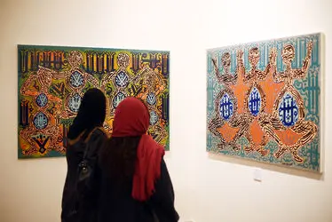 نمایشگاه نقاشی احد مظفری کاکاوند در گالری آرت سنتر