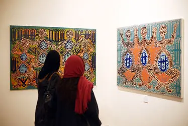 نمایشگاه نقاشی احد مظفری کاکاوند در گالری آرت سنتر