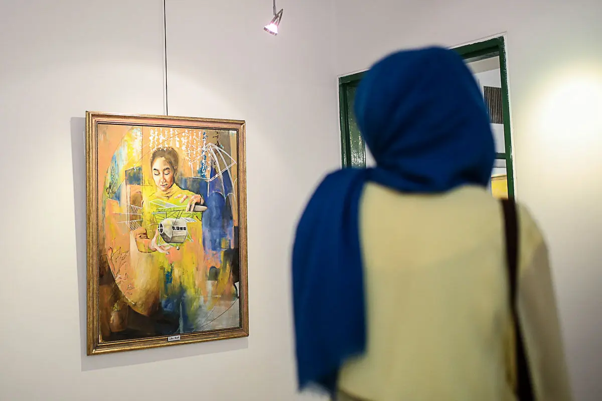 نمایشگاه نقاشی زیبا بیک محمدلو در گالری هفت ثمر