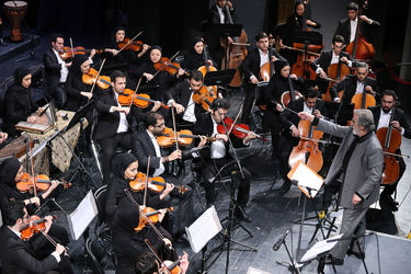 چهارمین روز  جشنواره موسیقی فجر با اجرای ارکستر ملی به رهبری فریدون شهبازیان و خوانندگی علیرضا افتخاری