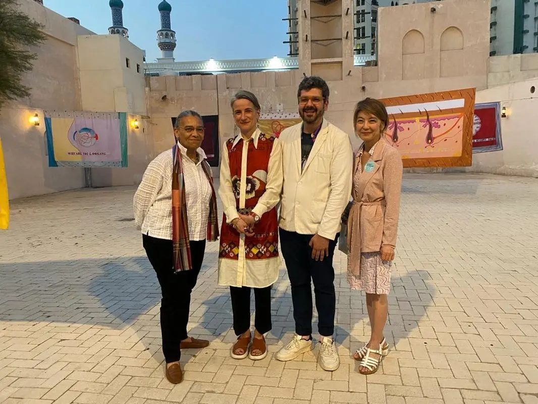 لوباینا هیمید و ماگدا استوارسکا در بنیاد هنر شارجه | Lubaina Himid and Magda Stawarska at Sharjah Art Foundation