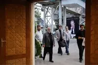 گزارش تصویری ایران‌آرت از مراسم یادبود نادر گلچین
