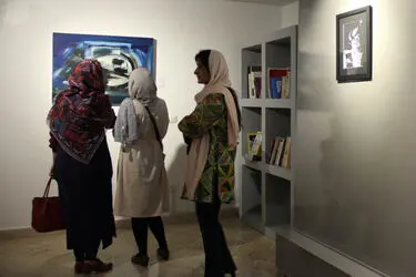 افتتاحیه‌ی نمایشگاه نقاشی‌های علی سلطانی در گالری سهراب