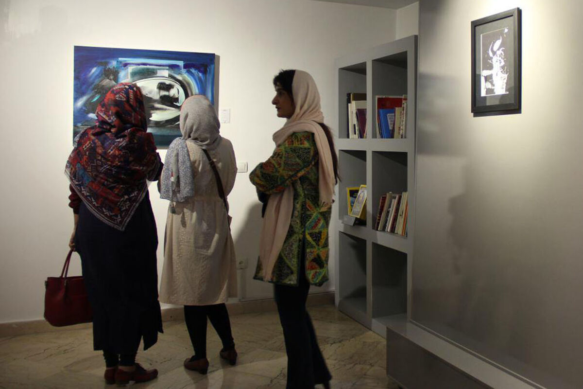 افتتاحیه‌ی نمایشگاه نقاشی‌های علی سلطانی در گالری سهراب