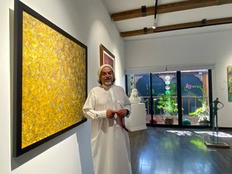 خالد صدیق ال مطوا Khalid Seddiq اتحاد گالری ابوظبی 