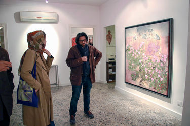 نمایشگاه نقاشی الهام نفیسی در گالری هما
