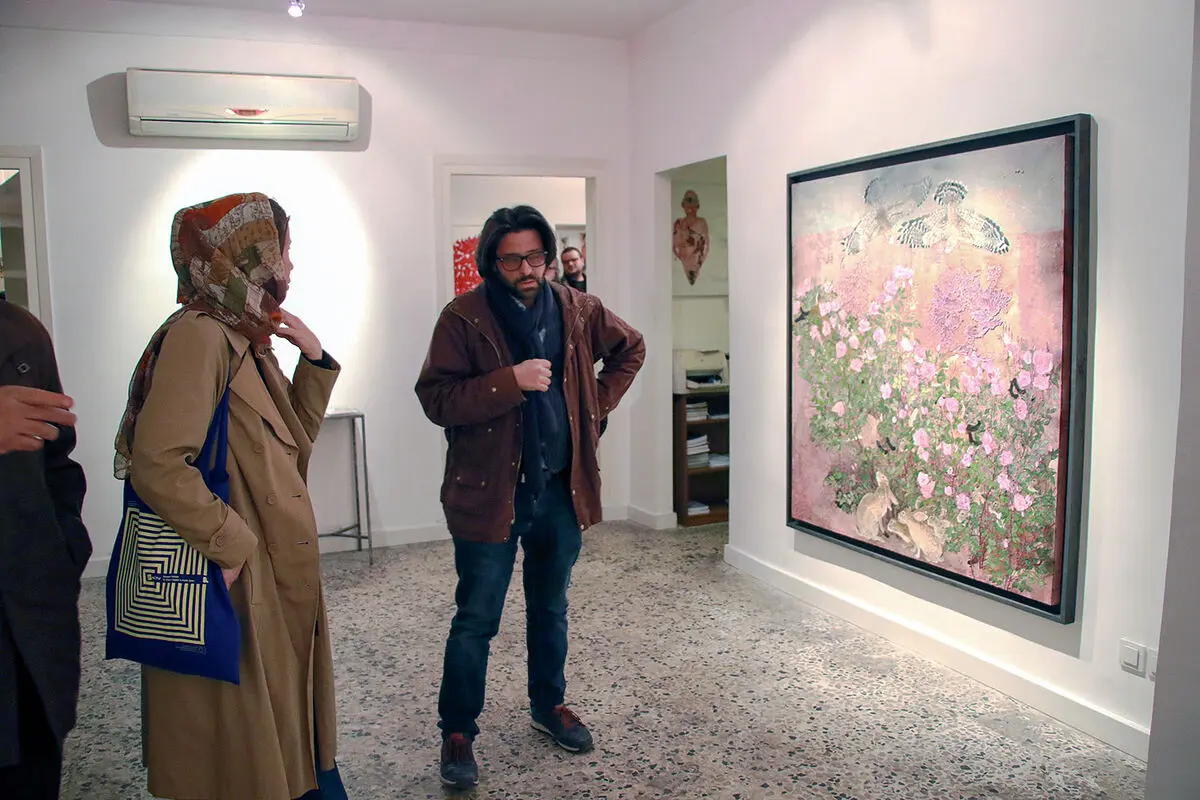 نمایشگاه نقاشی الهام نفیسی در گالری هما