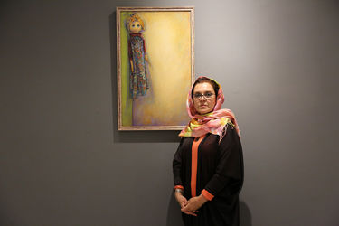 افتتاحیه نمایشگاه نقاشی‌های سوسن اتحاد در گالری هپتا