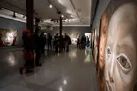 Samira Eskandarfar art goes to Azad Art Gallery