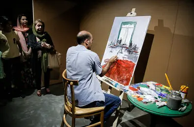 ببینید: همکاری نویسنده، موزیسین و نقاش در 