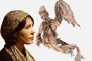 وُهُمَن در بن‌دهش اثر الهام فلاحی؛ نگهبان زخمی آبها در کلکسیون رها گالری