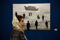 Rasoul Younan Exhibits His Paintings in Dena Gallery