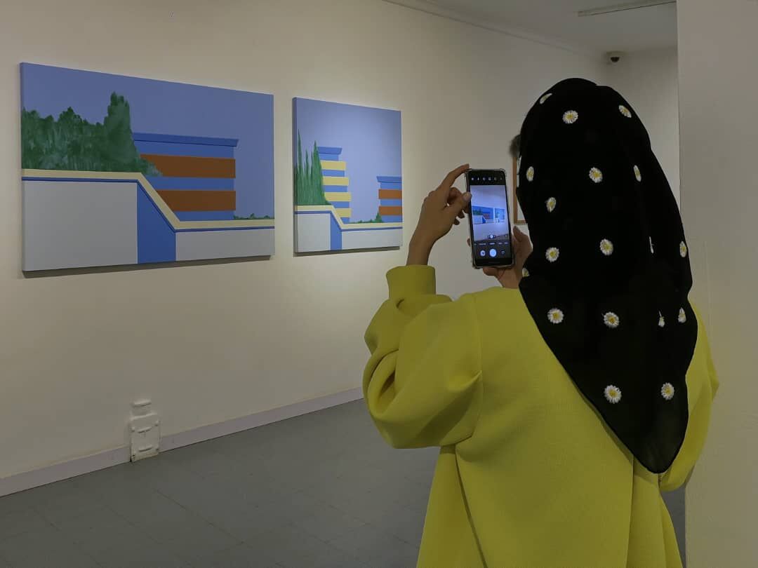 مهدی حسینی در گالری هور