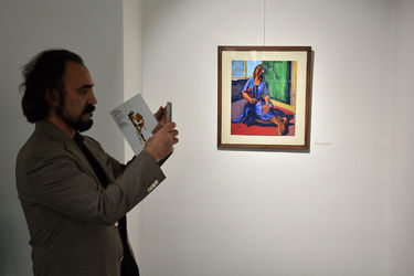 نمایشگاه گروهی آثار فیگوراتیو بزرگان هنر ایران در گالری فرمانفرما