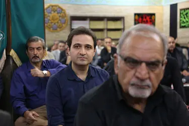 مراسم ختم زنده‌یاد حسین عرفانی در مسجد بلال