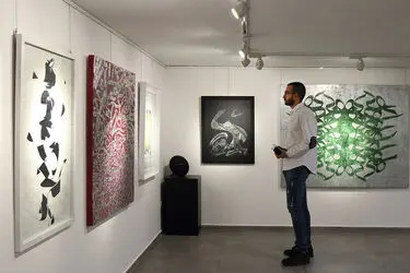 خوش نگاران محمد بزرگی در گالری مژده