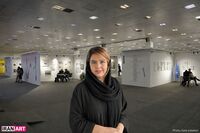 آزاده جعفریان: هنرهای تجسمی در جنگ جان می دهد/ چهار فرصت در یک ابر بحران