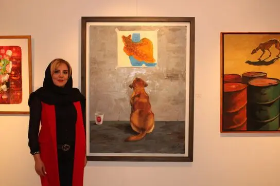 نمایشگاه سگ در گالری شکوه