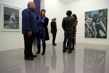 افتتاحیه نمایشگاه آثار رامتین زاد در گالری اعتماد