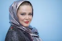 ظاهر متفاوت بهاره رهنما در مراسم تشییع اکبر عبدی/ عکس