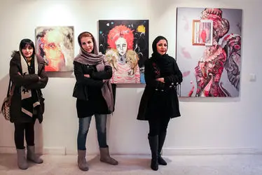 نمایشگاه "قرمز" در گالری نگر