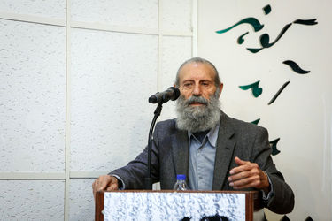 بزرگداشت منوچهر معتبر در هنرستان هنرهای زیبای تهران