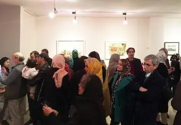 نمایشگاه آثار نقاشی آبرنگ نگاران ایران در گالری لاله