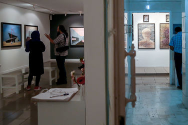 نمایشگاه نقاشی‌های بهرام درستکار احمدی در گالری ویستا پلاس