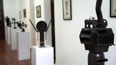 محمد محمدزاده تیتکانلو با مرکز اقتصاد هنر فاطر ( گالری ماهر ) در باغ موزه نگارستان