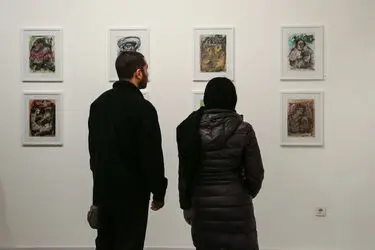 نمایش نقاشی‌های محمد فاسونکی در گالری هور