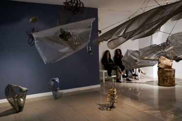 نمایشگاه پیکره‌های جنبشی آرش فاتح در گالری ویستا