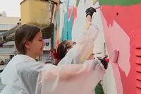 ببینید: خلق ۴۰ اثر هنری در اولین جشنواره نقاشی دیواری در لندن